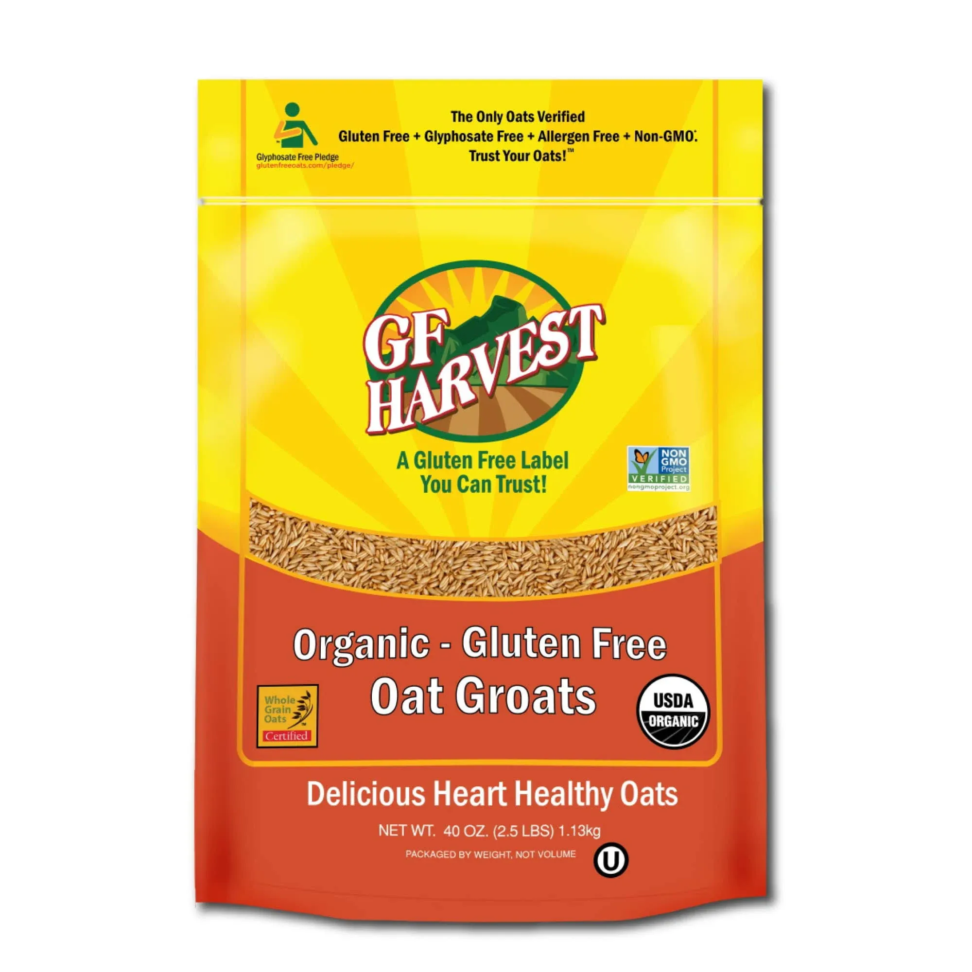 GF Harvest Organic Oat Groats