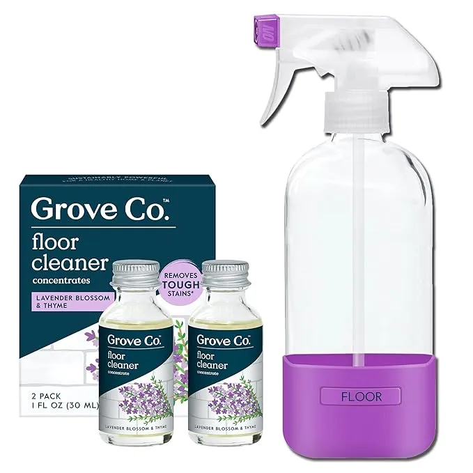 Grove Co. Floor Cleaner Refill Concentrate Plant-based Cleaning Supplies