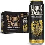 Liquid Death Sparkling Water Cans 8 Pk / 19.2 fl oz