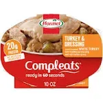 Hormel Compleats Turkey & Dressing, 10 Ounce (Pack of 6)