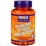 Now Branched Chain Amino Acids, 120 Capsules