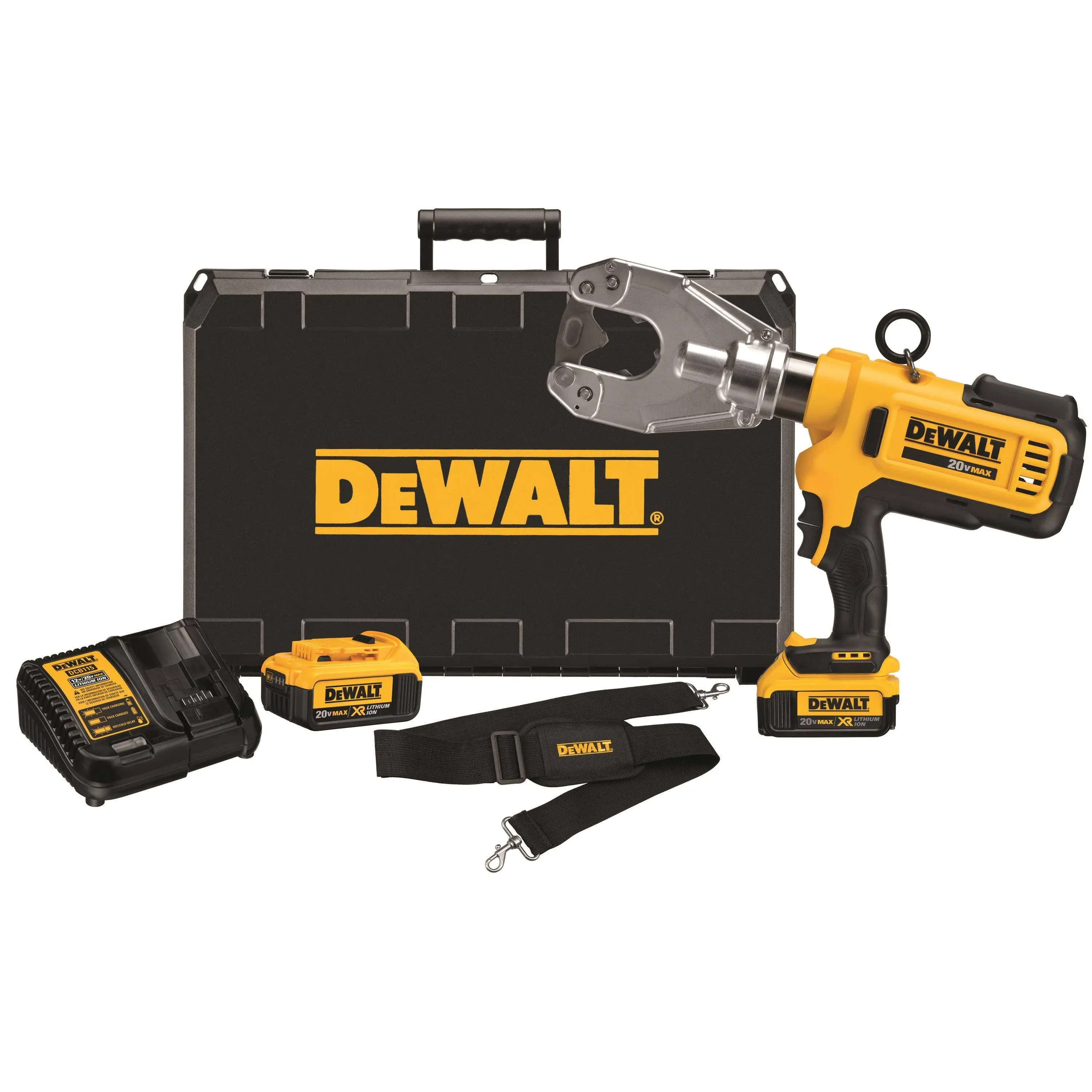 DEWALT Dieless Cable Crimping Tool Kit