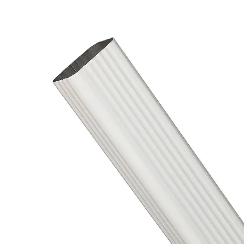 Amerimax 3 H x 15 White Aluminum K Downspout Extension