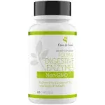 FODMAP Digestive Enzymes Certified| IBS SIBO Food Intolerance Malabsorption Gut Supplement| 18 Enzymes Multi Enzyme Amylase Bromelain Lipase Lactase Protease Papain Alpha galactosidase & More| Non GMO