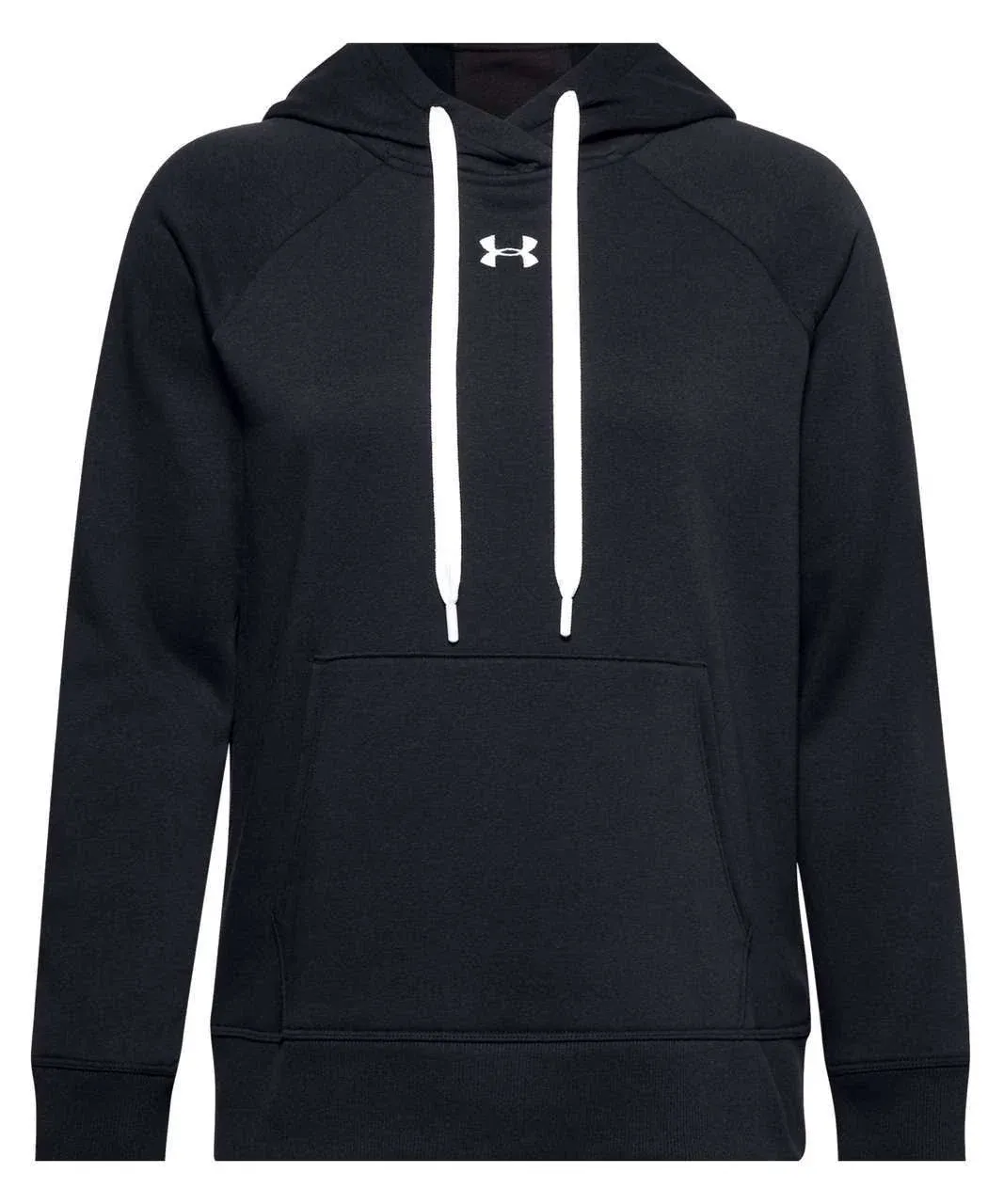 Under Armour Womens Rival Fleece HB Hoodie Black Sz XL - NWT