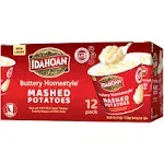 Idahoan Buttery Homestyle Mashed Potatoes, 1.5 oz Cup (12-Pack)