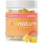 Kind Nature Vitamin B2 Gummies - Riboflavin 400mg Supplement for Kids &amp; Adult...