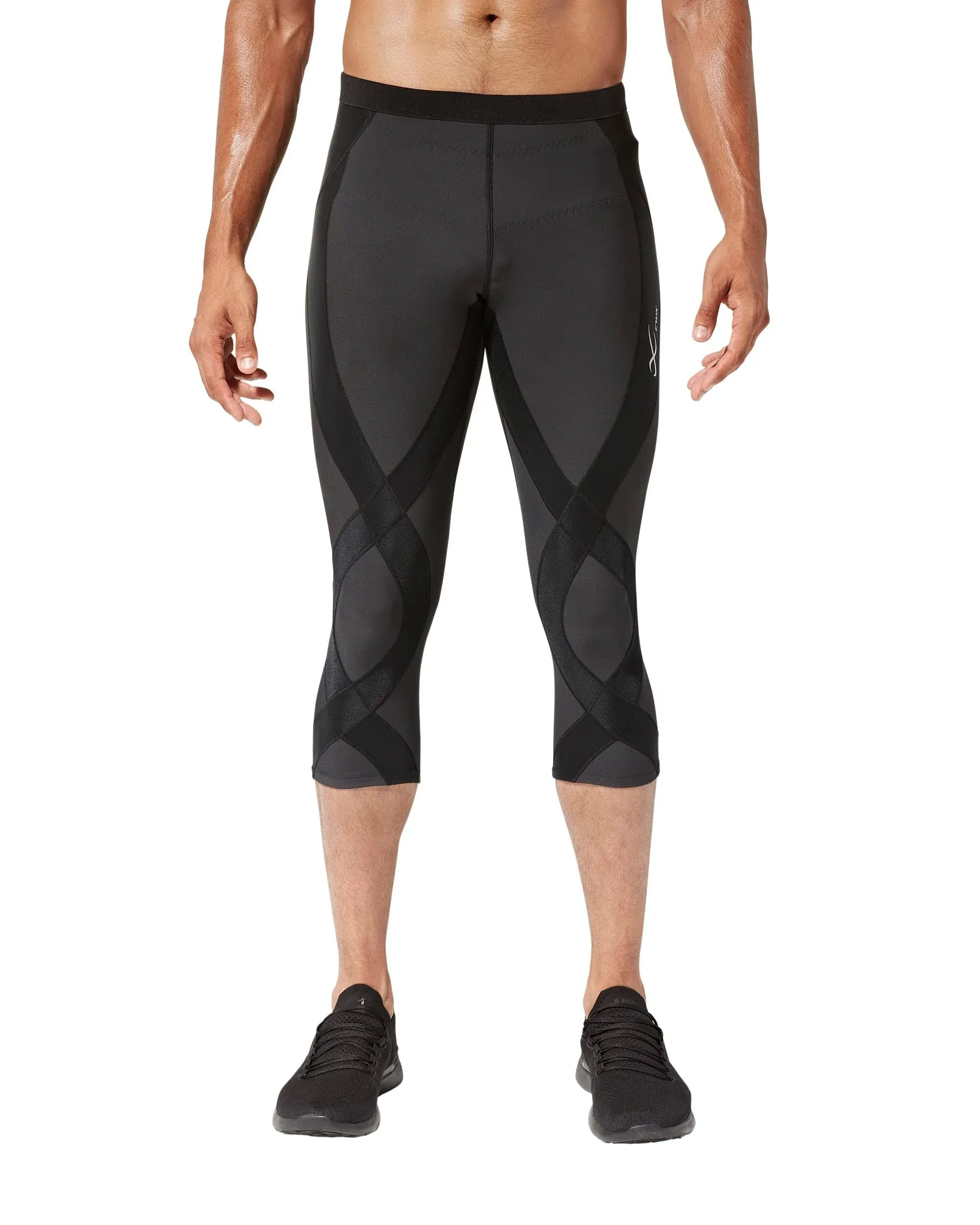 CW-X Men's Endurance Generator Insulator Joint and Muscle Support 3/4 Compression Tight