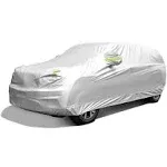 SUV Waterproof Car Covers for Automobiles All Weather Season UV Protection Snowproof Outdoor Full Cover Universal Fit SUV Up to 190’’