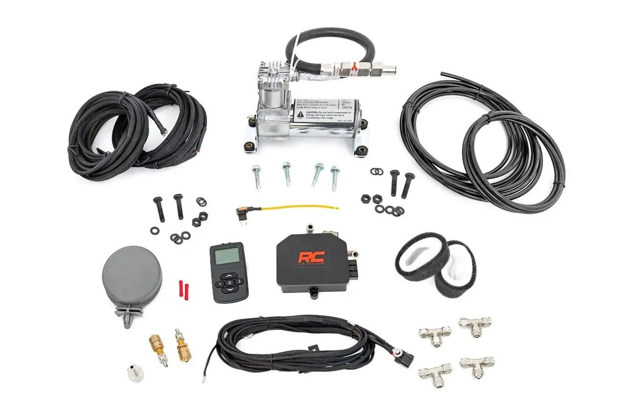 Rough Country Wireless Air Bag Controller Kit with Compressor (Universal; Some Adaptation May Be Required)