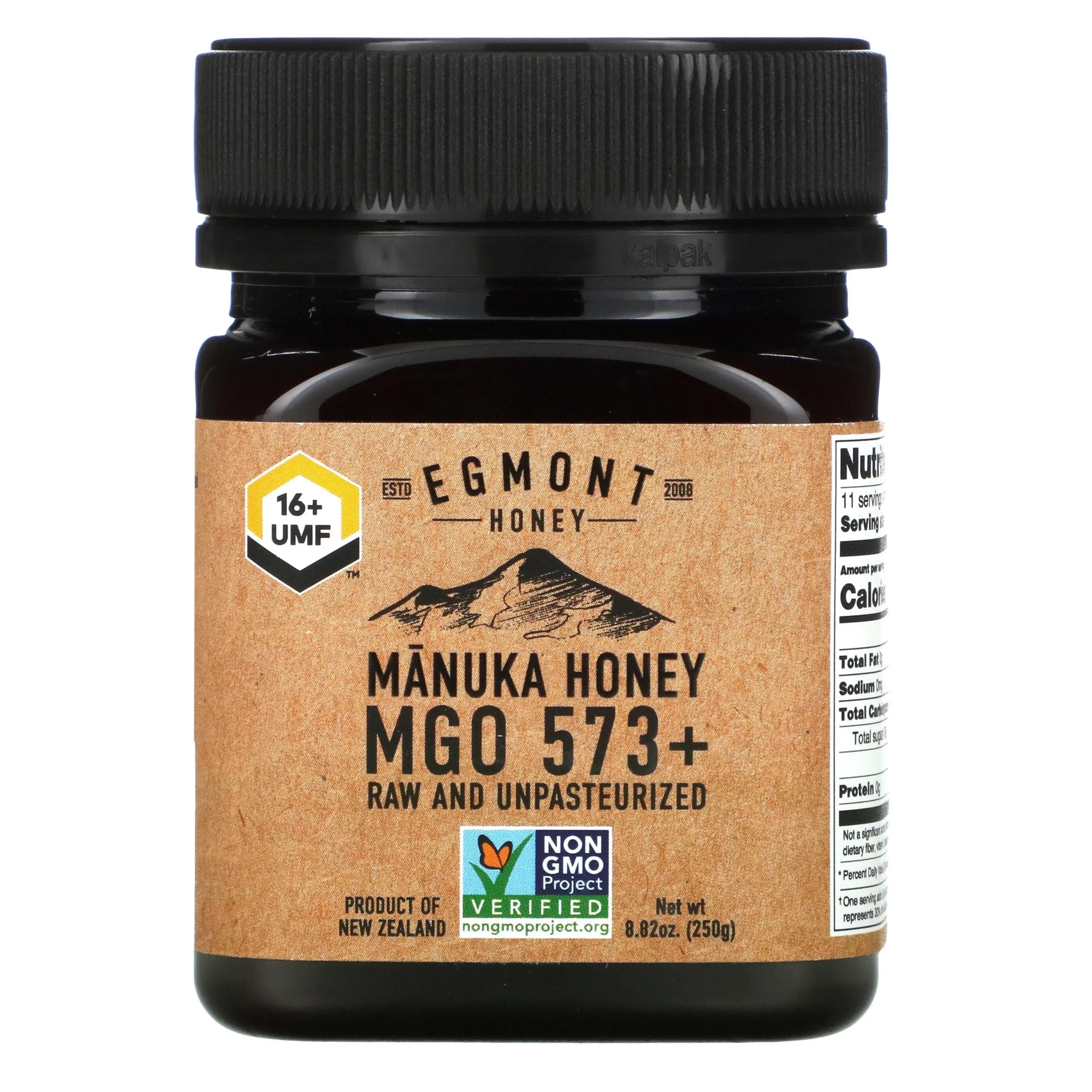 Manuka Honey, Raw And Unpasteurized, MGO 573+, 17.6 oz (500 g),