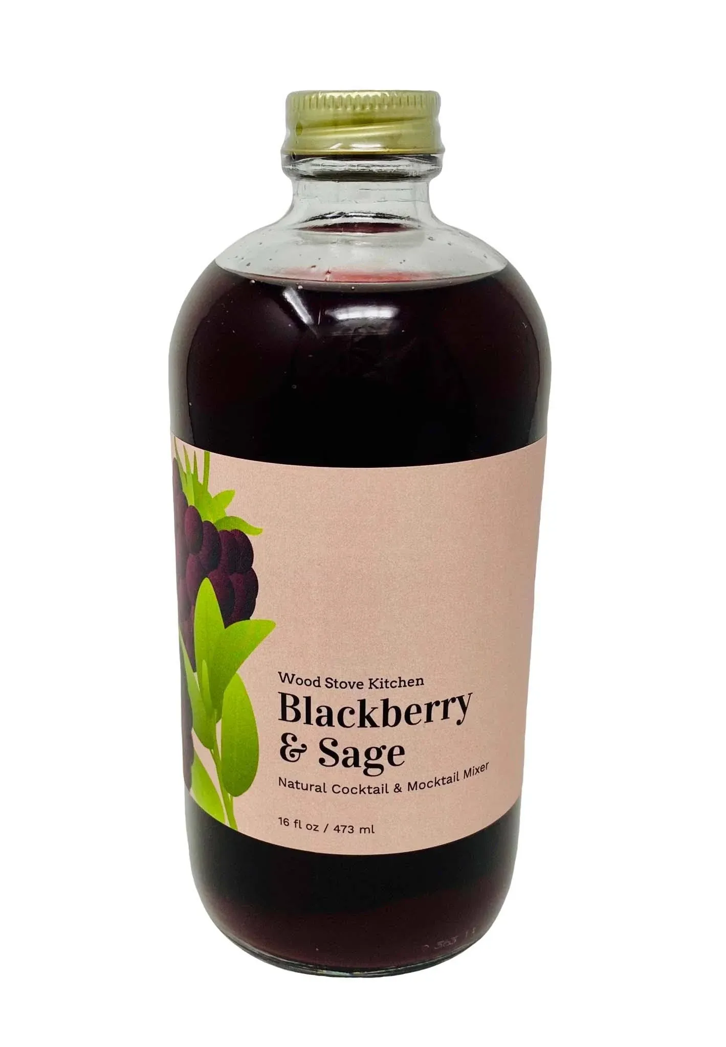 Blackberry & Sage Mixer -16 ounce