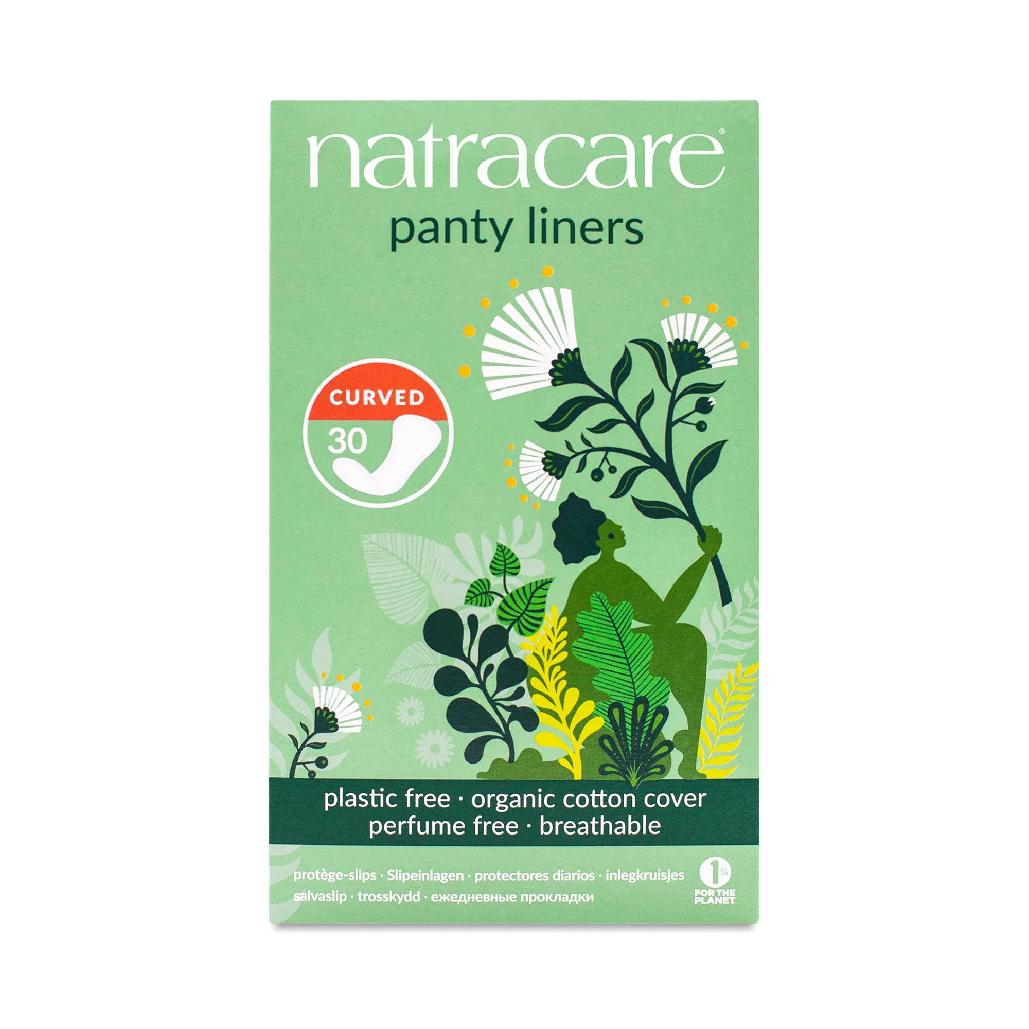 Natracare Curved Panty Liners