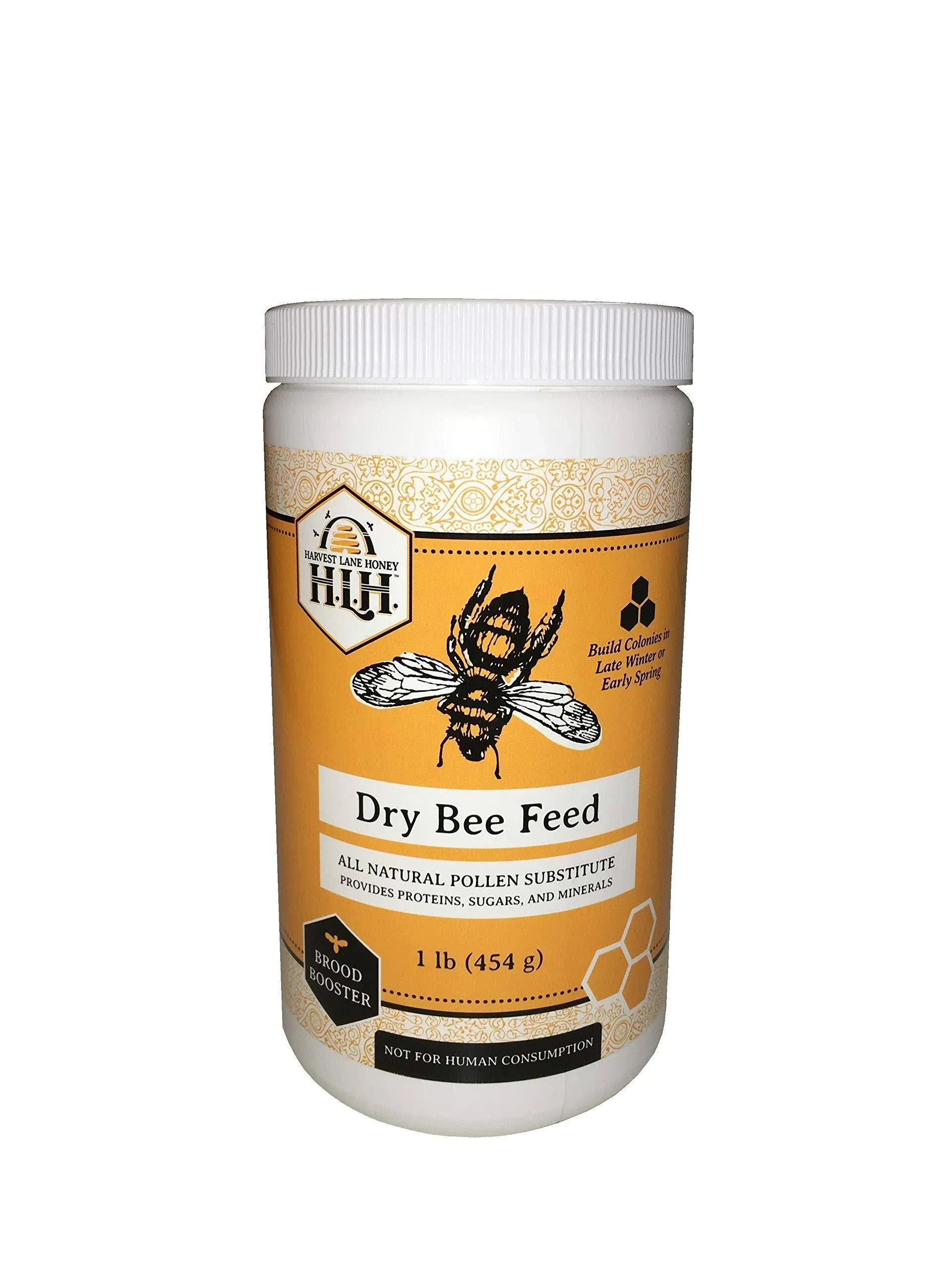 Harvest Lane Honey 1 lbs Dry Bee Feed