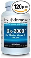 NuMedica D3-2000 Softgels