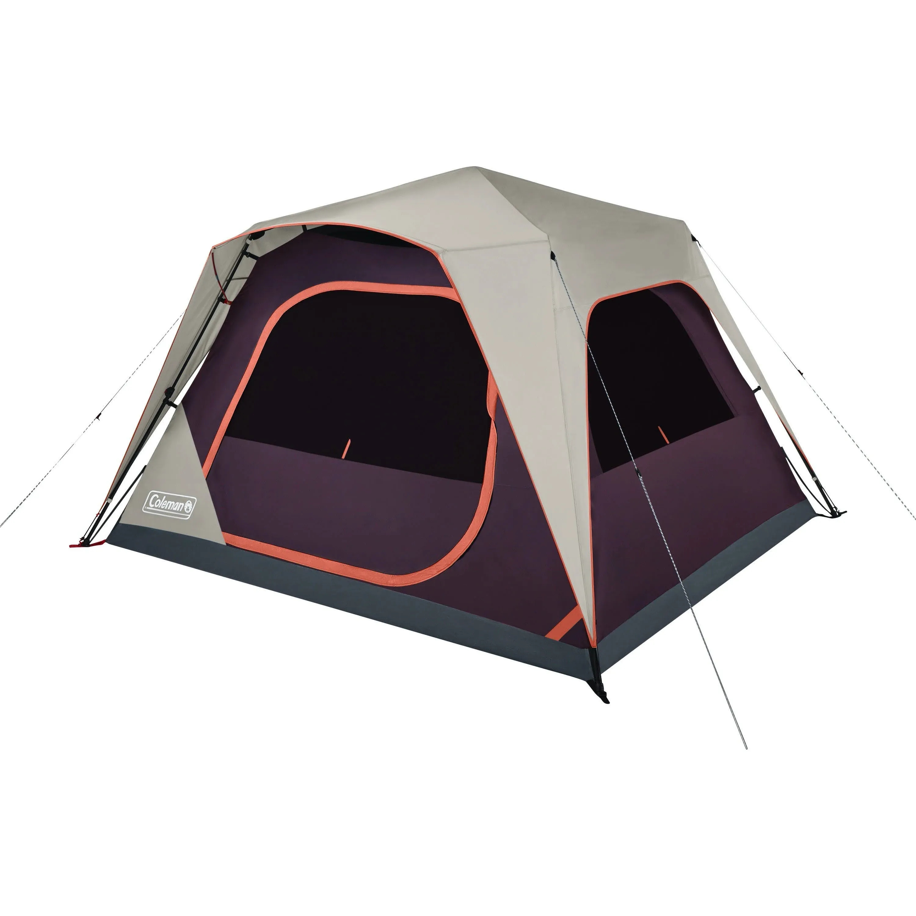 Coleman Skylodge 6-Person Instant Camping Tent - Blackberry