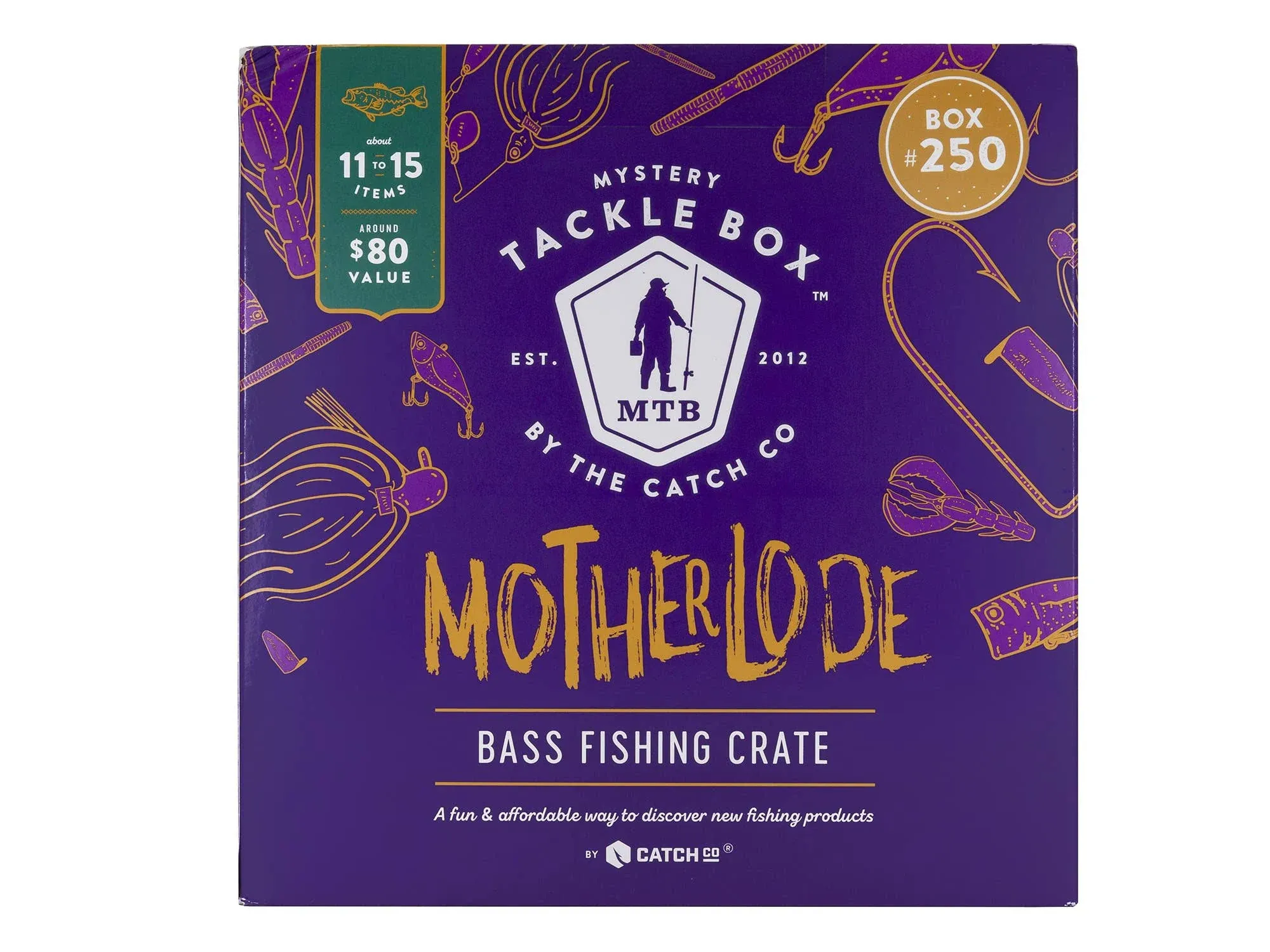  Mystery Tackle Box Motherlode Bass Fishing Crate | Largemouth Bass | 