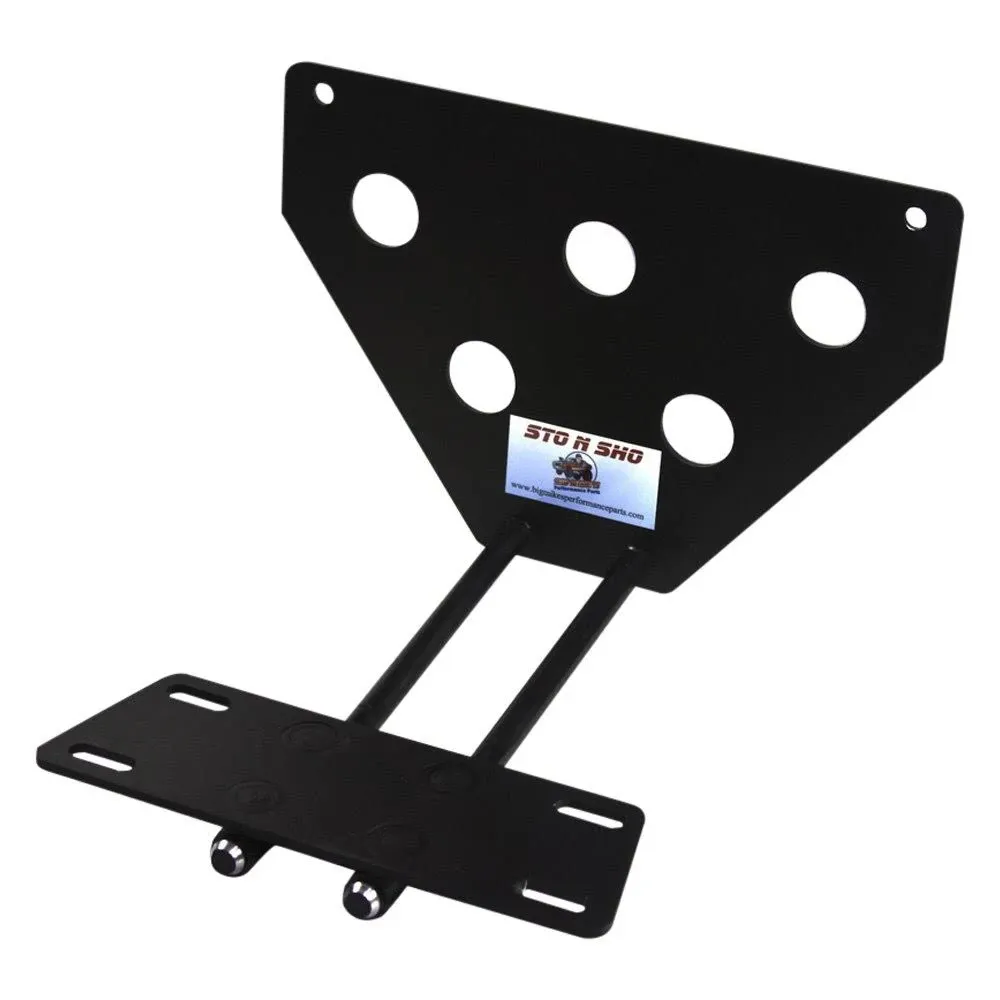 "Big Mike's Performance Parts STO N SHO License Plate Mounting Brackets"