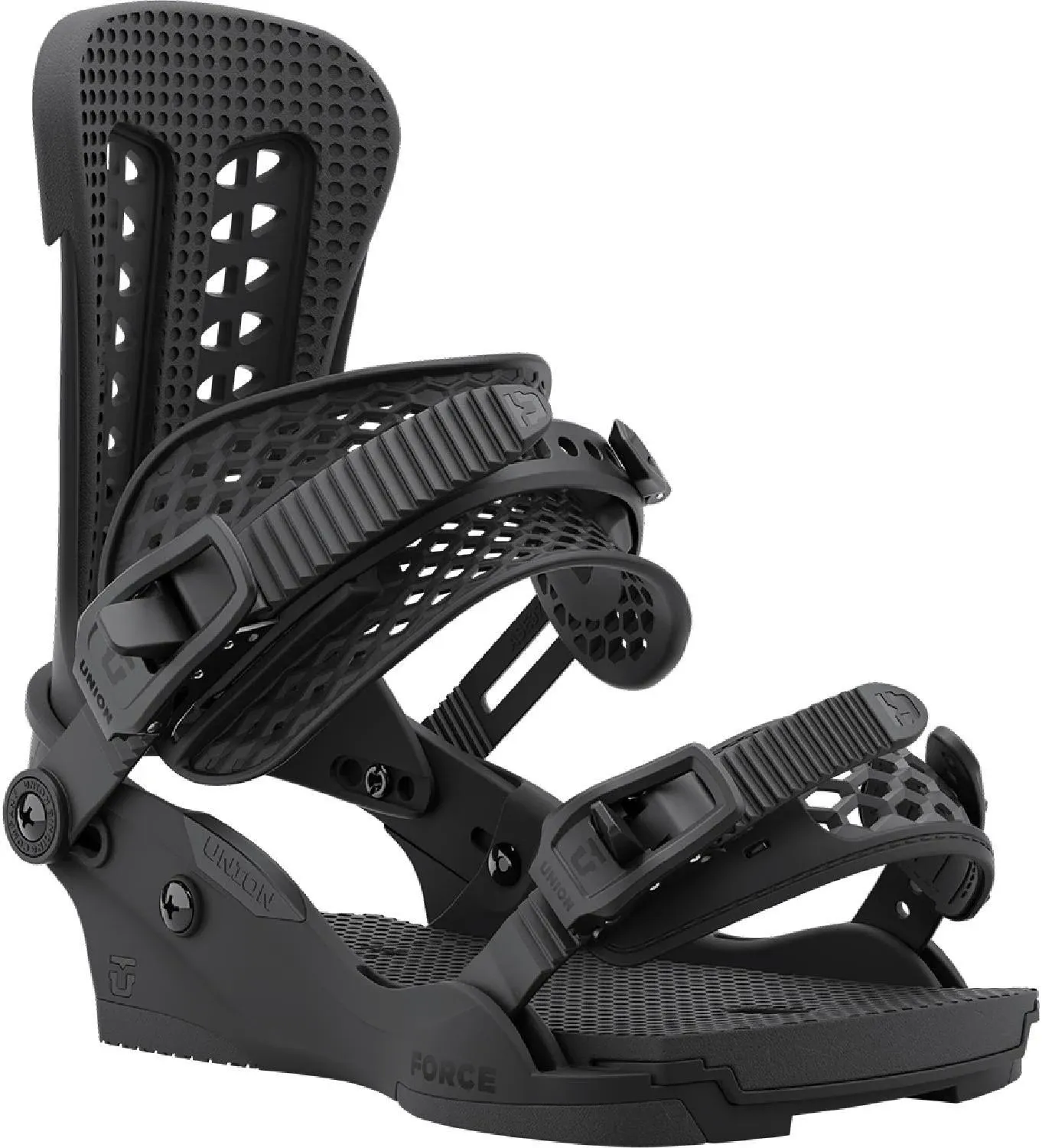 Union Force Classic Snowboard Bindings - Black - Large