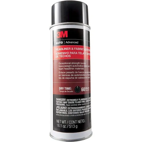 3M 38808 Headliner and Fabric Adhesive - 18.1 oz. - Case of 4