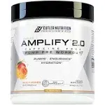 Cutler Nutrition, Amplify 2.0, Pump Pre Workout, Caffeine Free, Peach Mango