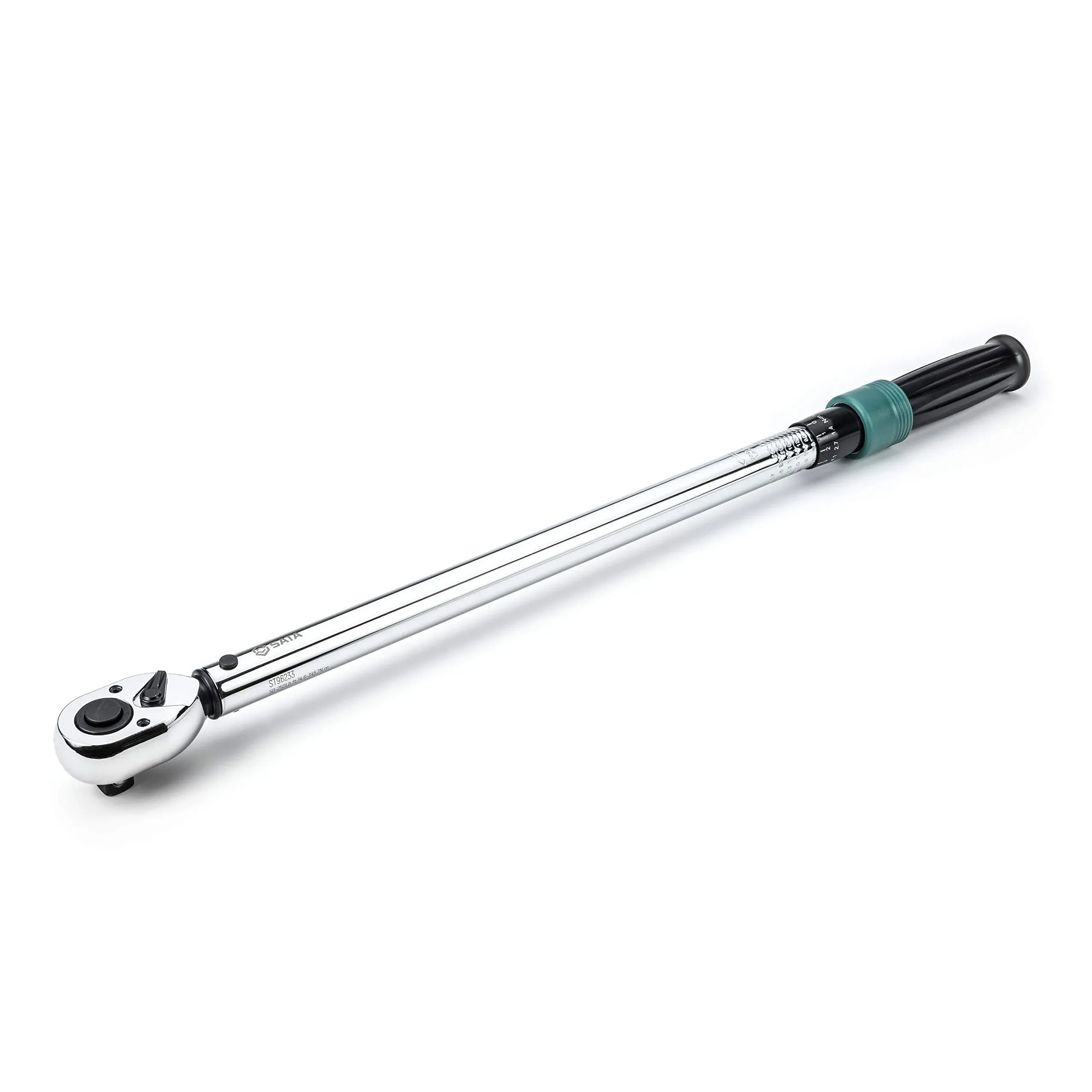 SATA 1/2&#034; Drive 50-250 ft/lb, 70-340Nm Micro-Adjustin<wbr/>g Torque Wrench - ST96233