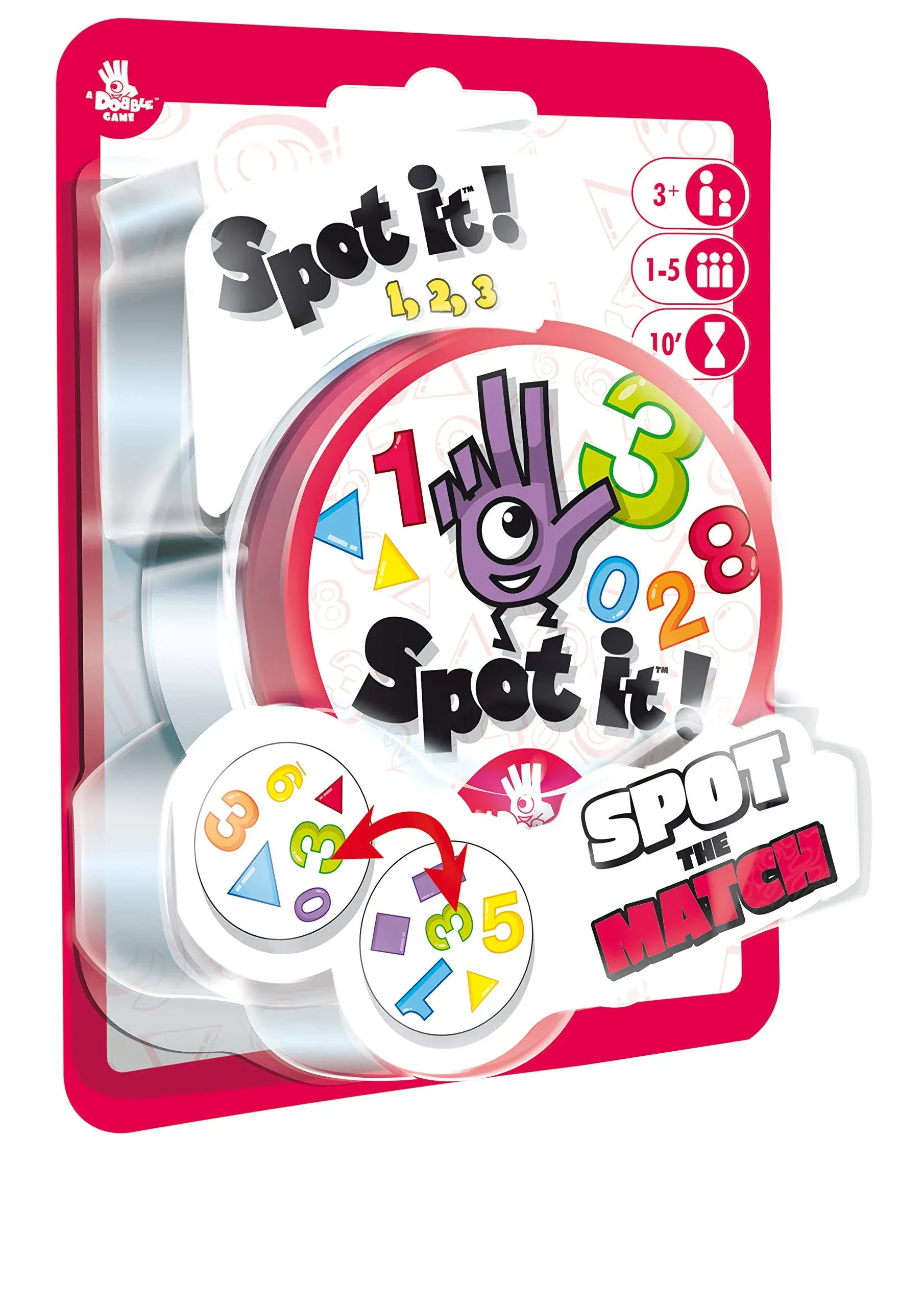 Asmodee SP615 Spot It: 123, Various