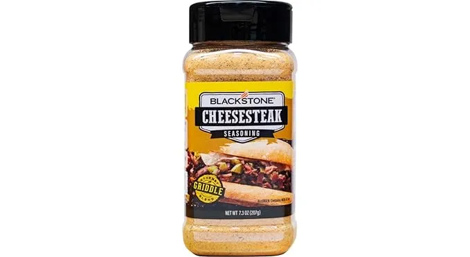 Blackstone Cheesesteak Seasoning, 7.3 oz - Gluten-Free