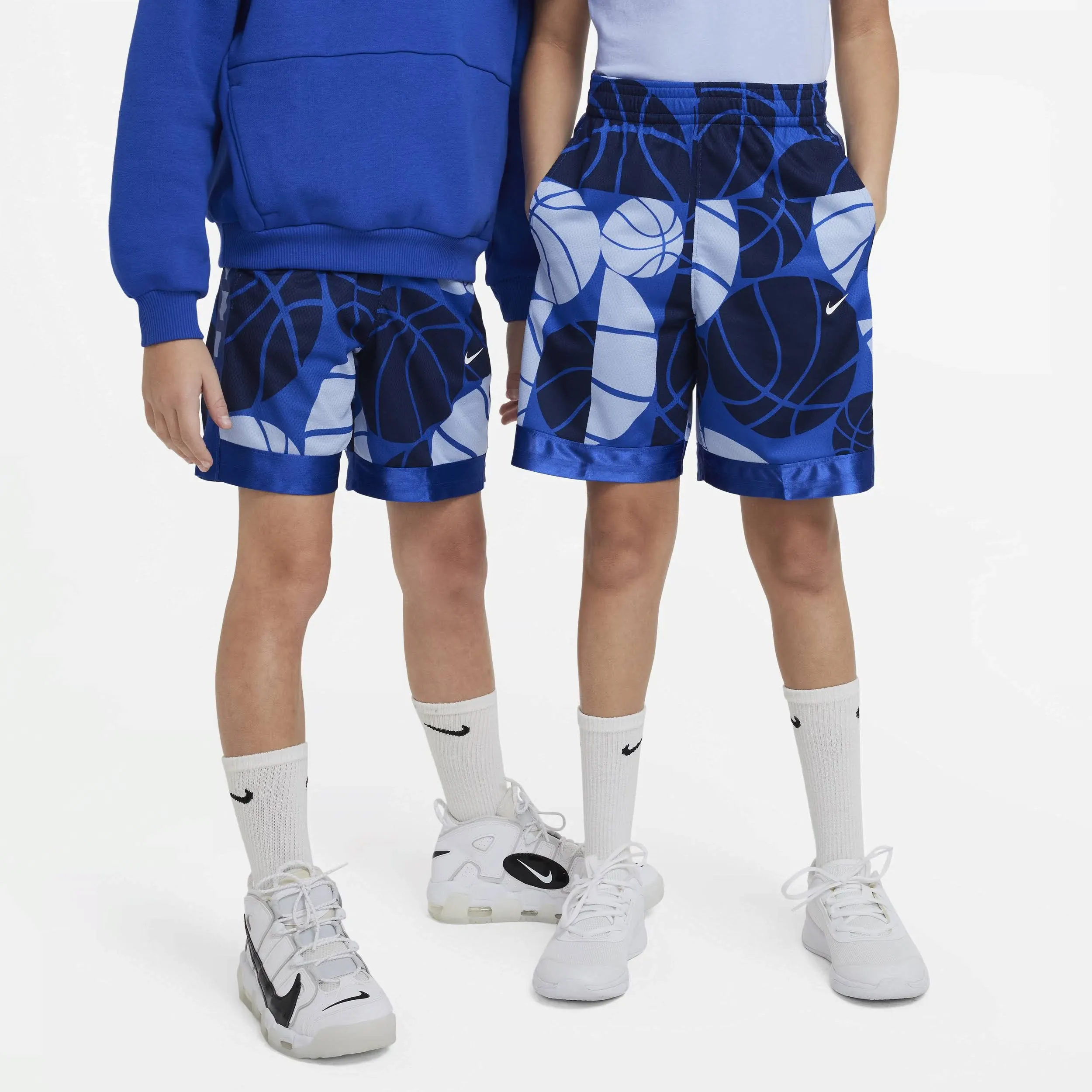 Nike Big Kids' Dri-FIT Elite Printed Basketball Shorts