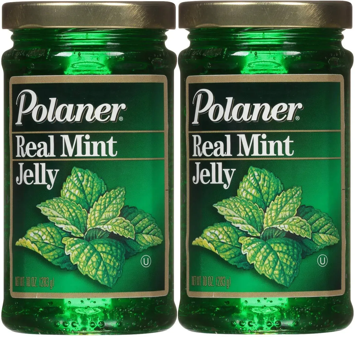 Polaner Real Mint Jelly, 10 oz (Pack of 2)