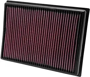 K&N Engine Air Filter: Increase Power & Towing, Washable, Premium, Replacement Air Filter: Compatible with 2010-2019 Toyota/Lexus SUV V6/V8 (4runner, GX460, Land Cruiser, FJ Cruiser, Prado), 33-2438