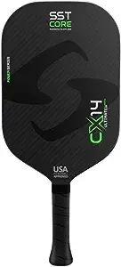 Gearbox CX14E Ultimate Power Elongated Pickleball Paddle, Green, 3 15/16''