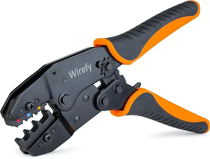 Wirefy Crimping Tool Connectors Ratcheting Wire Crimper