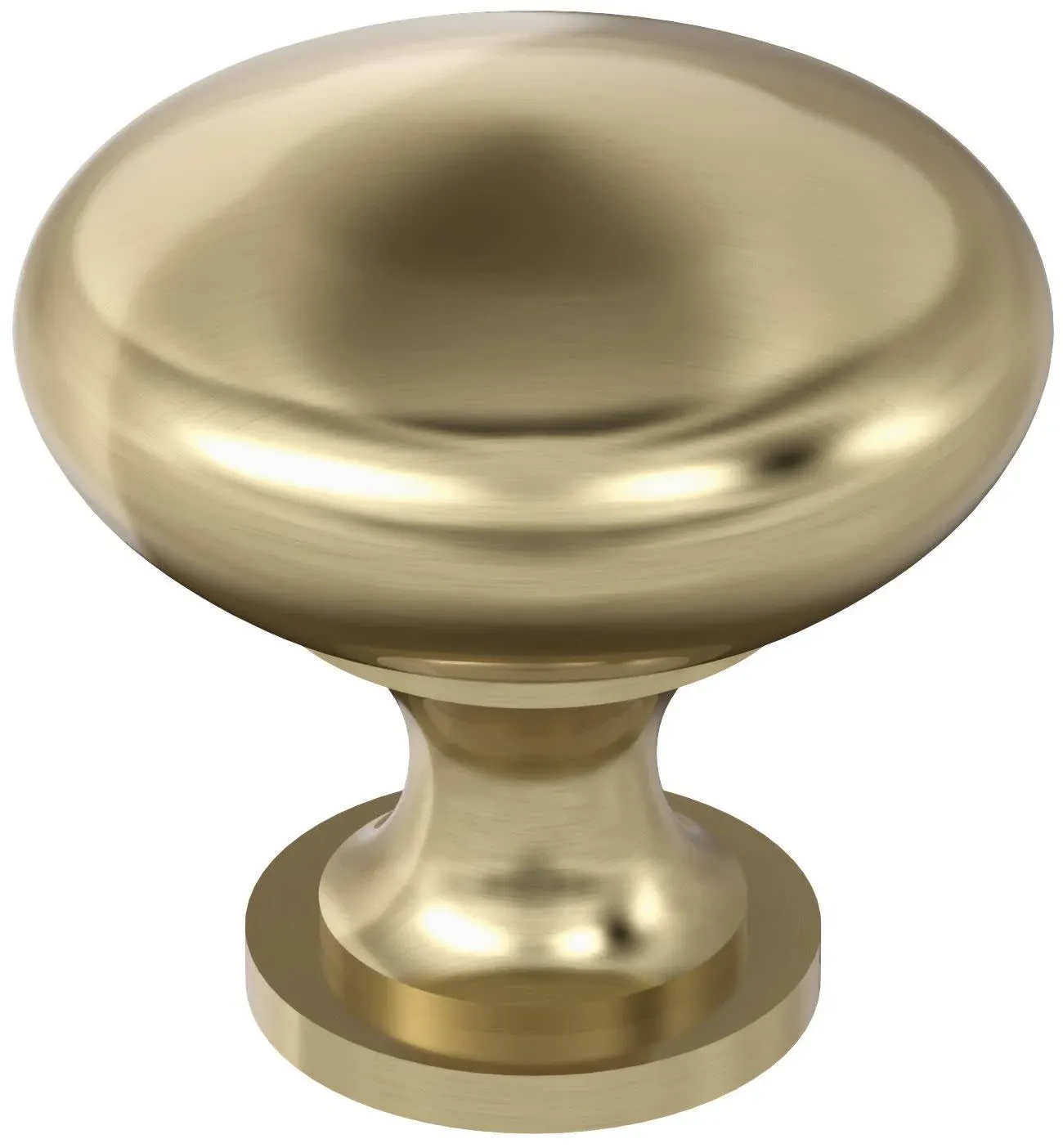 Amerock BP53005BBZ, Edona 1-1/4 inch Diameter Cabinet Knob, Golden Champagne