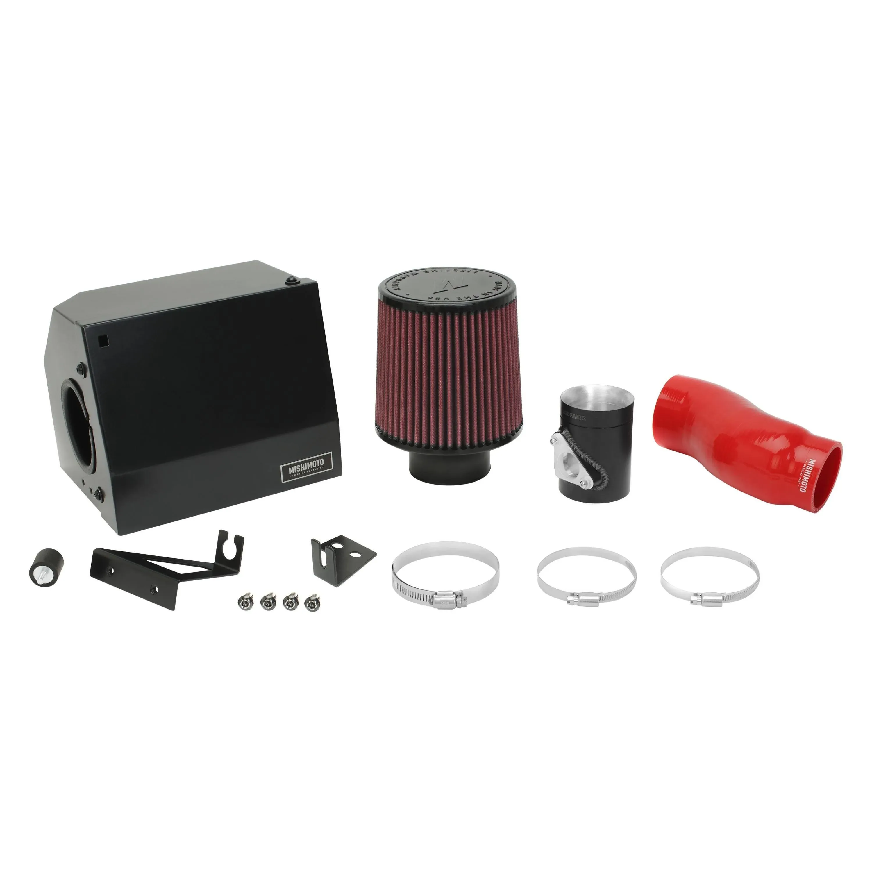 Mishimoto 2016 Honda Civic 1.5L Turbo Performance Air Intake - Red