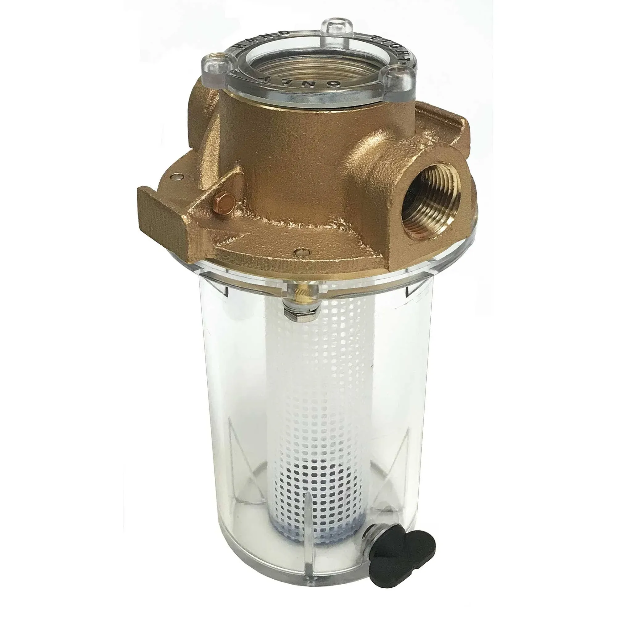 GROCO ARG-1250 Series 1-1/4" Raw Water Strainer w/Non-Metallic Plastic Basket ARG-1250-P