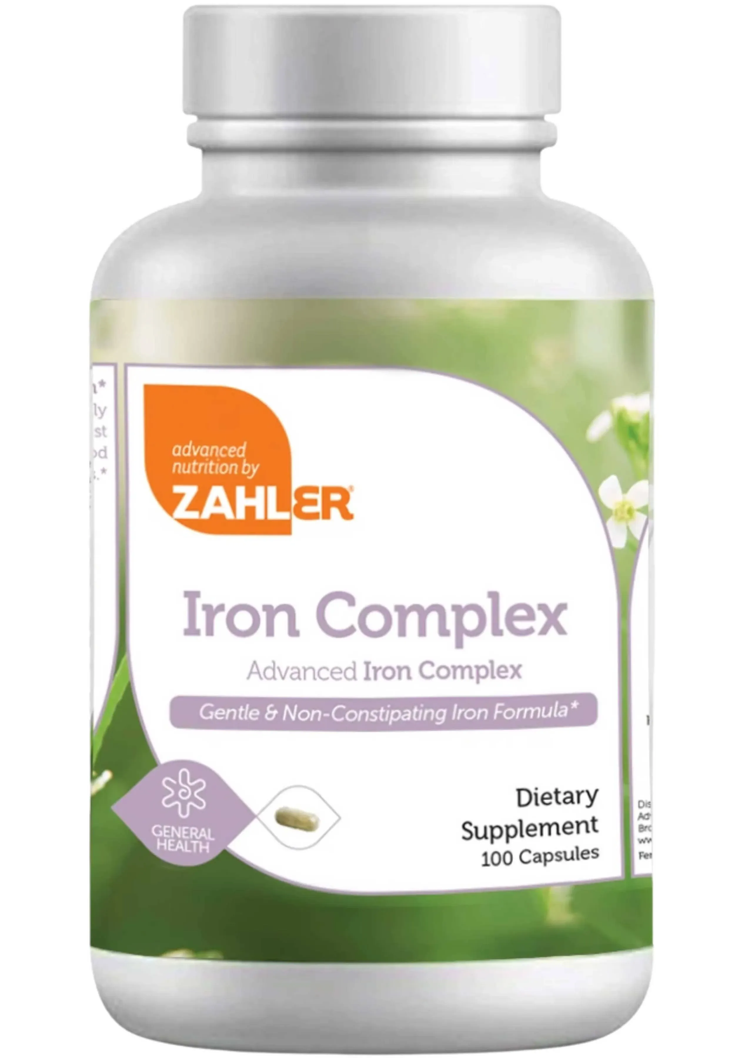 Advanced Nutrition by Zahler Iron Complex 100c