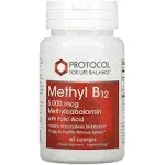 Jarrow Formulas Methyl B-12 Lozenges, 5000 mcg - 60 count