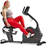 Sunny Health & Fitness Premium Magnetic Resistance Smart Recumbent Bike