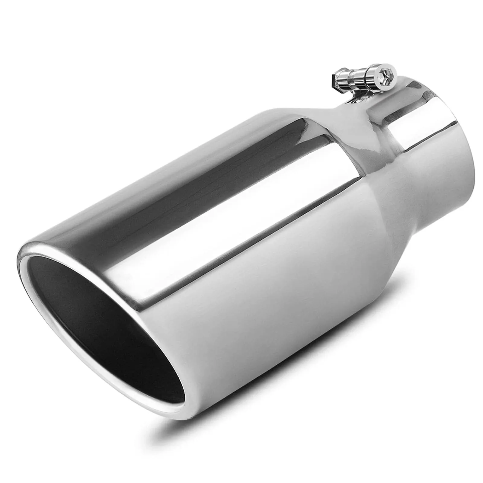 AUTOSAVER88 3 Inch Exhaust Tip, 3&#034; Inlet 4.5&#034; Outlet 9&#034;  Universal