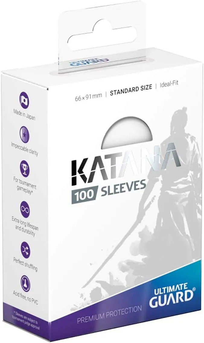 Ultimate Guard Sleeves: Katana - Transparent (100)