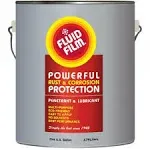 Fluid Film 1 Gallon Can Rust Inhibitor Rust Prevention Anti Corrosion Anti Rust Coating Undercoating Underbody Rust Proofing Corrosion Protection for Truck Snow Blower Mower Car Semi Tractor Bus