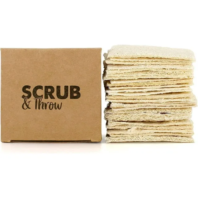 Scrub & Throw Scrub Sponges 30-Pack