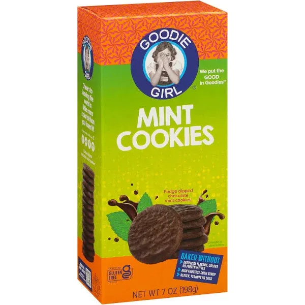 Goodie Girl Cookies, Mint - 7 oz