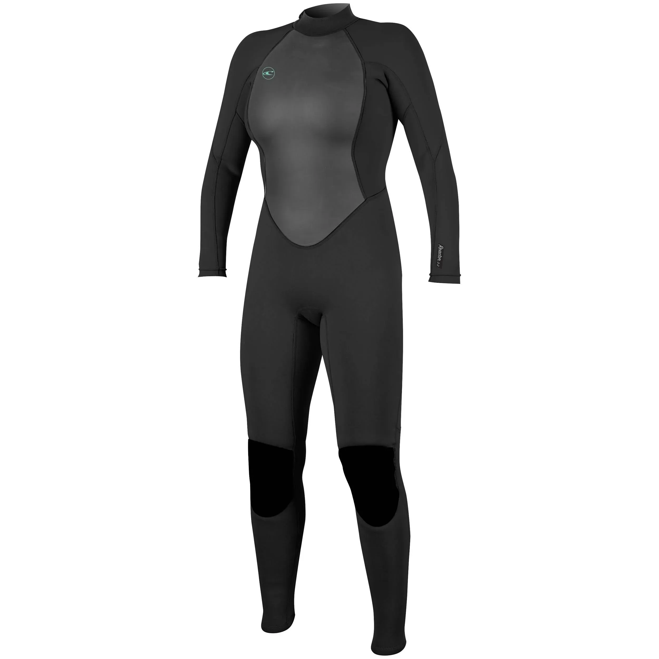 O&Neill Women&s Reactor II 3/2mm Back Zip Full Wetsuit - Black - 14