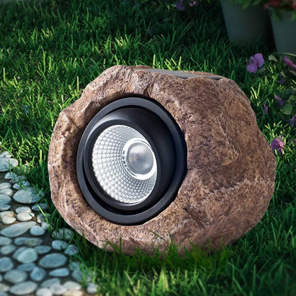 Landscape Rock Light Solar Powered Garden Lights Outdoor Decorative Waterproof L