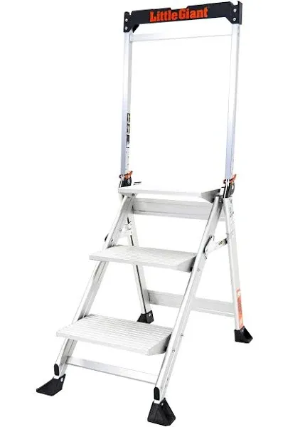 Little Giant 4-Step Aluminum Jumbo Step