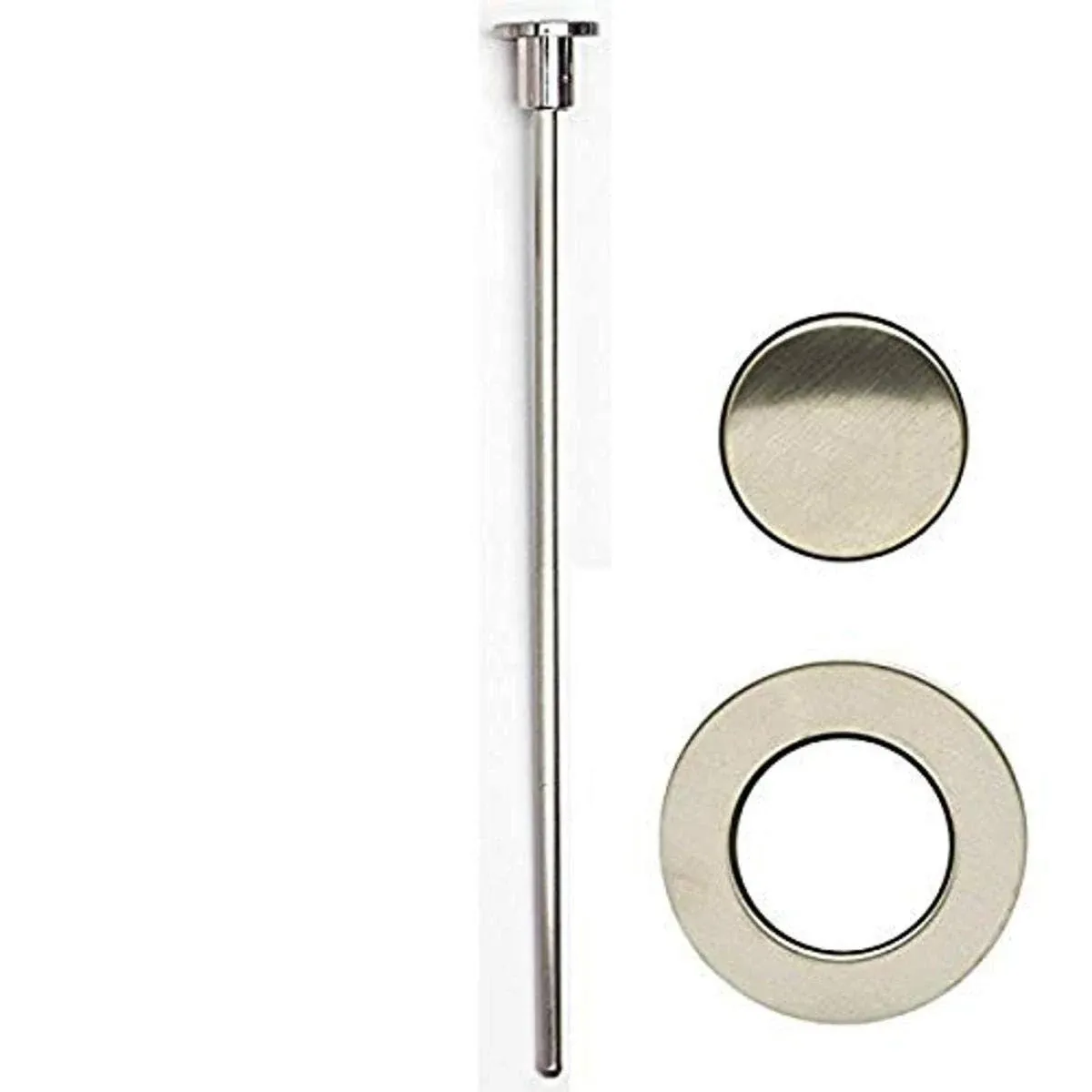 PF Waterworks PF0776 EasyPOPUP Drain Trim Kit, Brushed Nickel