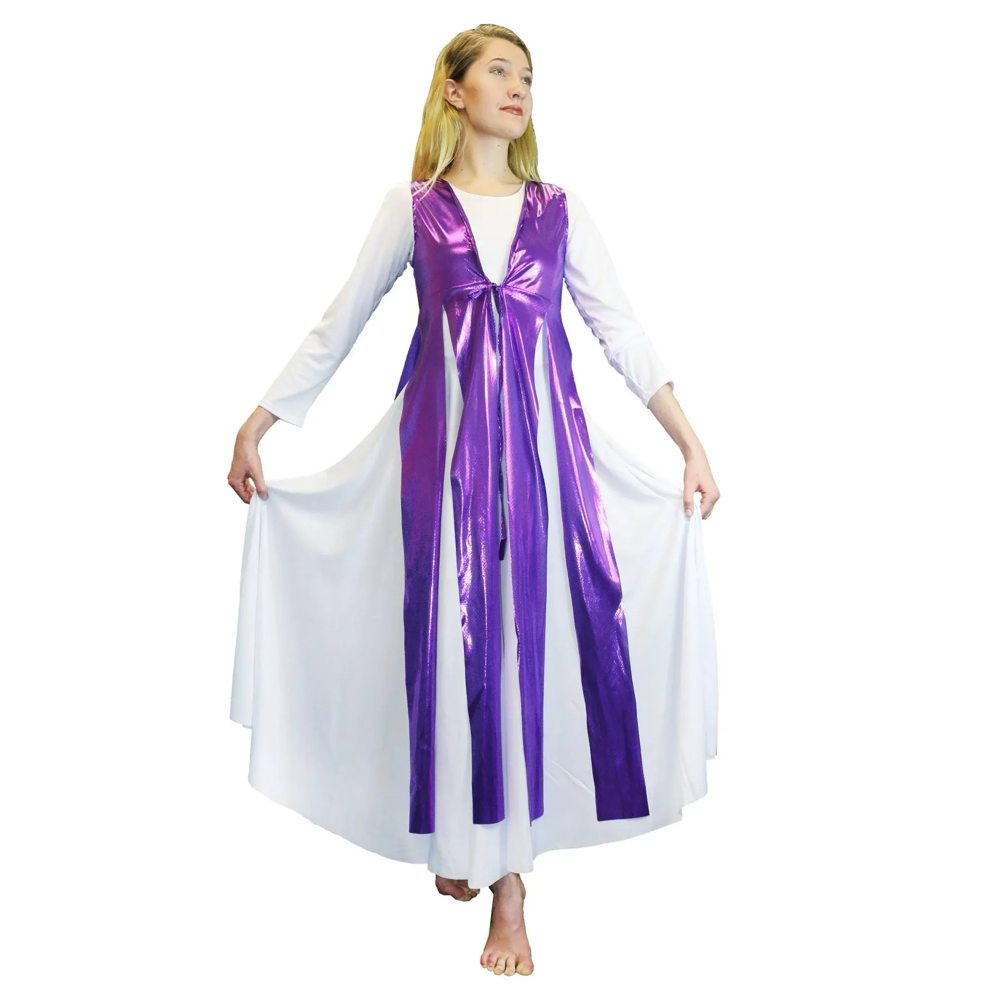 Danzcue Womens Streamer Tunic (Dress Not Included)