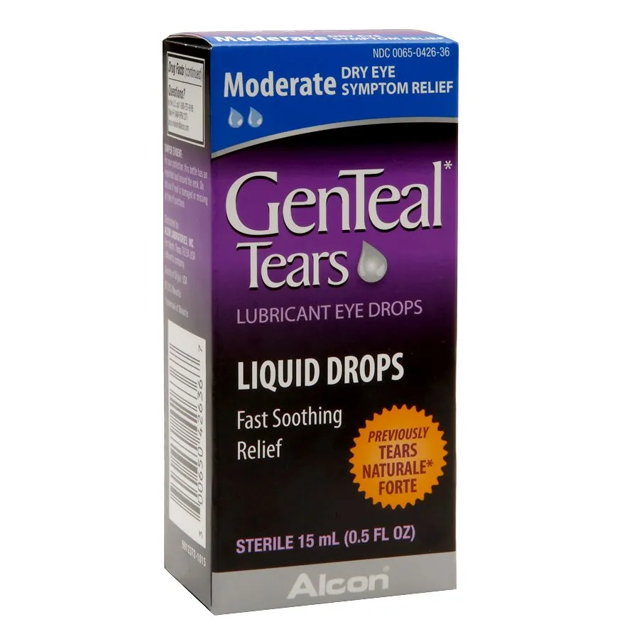 GenTeal Lubricant Eye Drops Moderate - .5 FL OZ